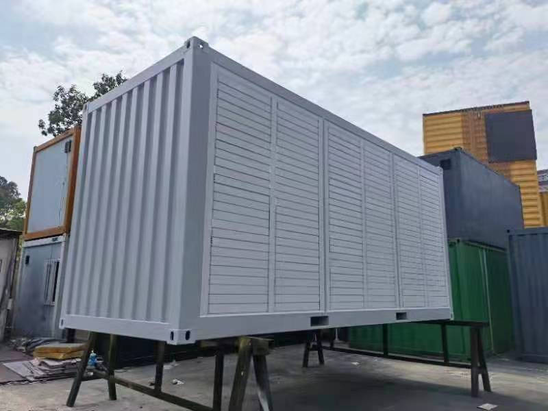 20FT silent enclosure conatiner for generator  with doors and blinders