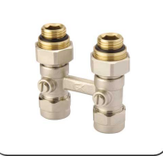 H-Ventile Straight Radiator Valve, H-Ventile Corner Radiator Valve