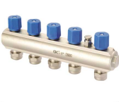 Manifold with Valves for Pex Pipe