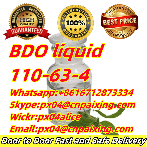 Top quality cas 110-63-4 BDO 1,4-Butanediol colorless liquid in stock