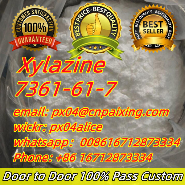 Top quality <font color='red'>cas</font> <font color='red'>7361</font>-<font color='red'>61</font>-<font color='red'>7</font> <font color='red'>Xylazine</font> powder in stock