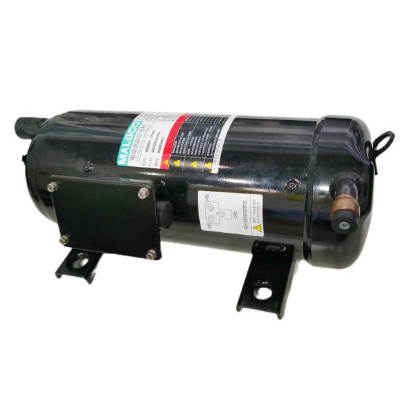 R290 R1270  R404A refrigerant compact hermetic horizontal variable speed scroll compressor for cold chain