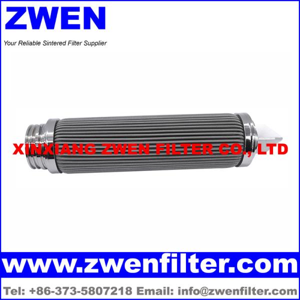 Pleated Wire Mesh Filter Element