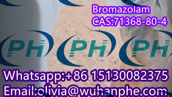 Bromazolam powder CAS 71368-80-4 99% Hot sell Factory direct sales 100% through the customs