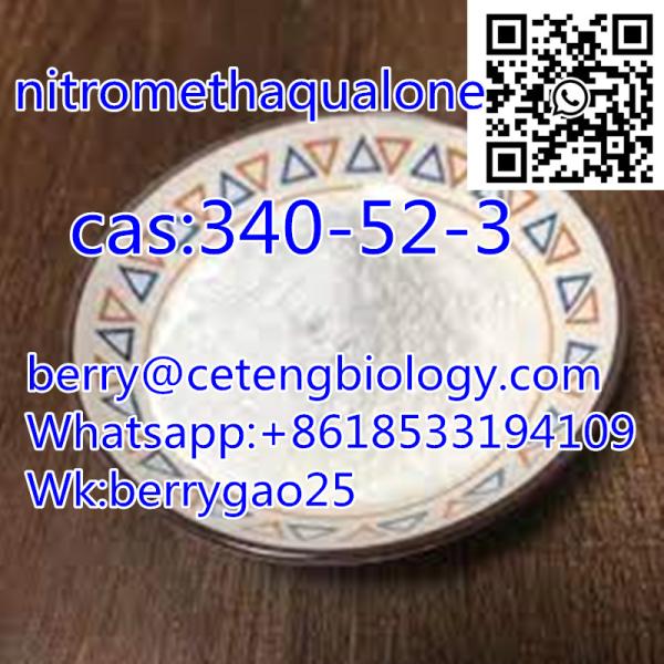 nitromethaqualone,cas:340-52-3