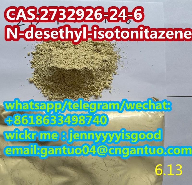 Strong CAS.2732926-24-6  N-desethyl-isotonitazeneOpioid