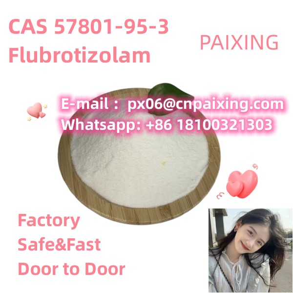 Paixing <font color='red'>CAS</font> <font color='red'>57801</font>-<font color='red'>95</font>-<font color='red'>3</font> <font color='red'>Flubrotizolam</font>   Directly Suupply whatsapp:+86 181 0032 1303