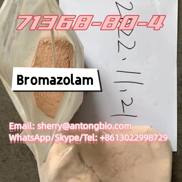 spot supplies High purity eti Bromazolam powder CAS 71368-80-4