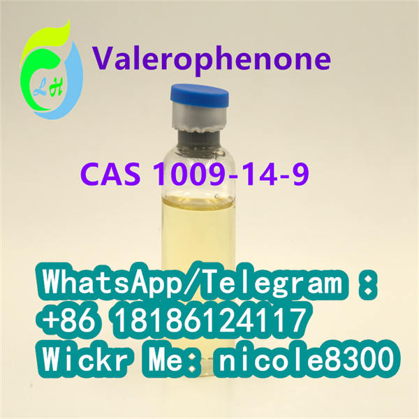 <font color='red'>CAS</font> <font color='red'>1009</font>-<font color='red'>14</font>-<font color='red'>9</font> Valerophenone yellow liquid <font color='red'>99</font>% purity