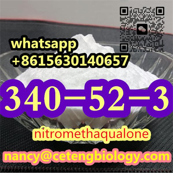 CAS:340-52-3	nitromethaqualone	whatsapp +8615630140657