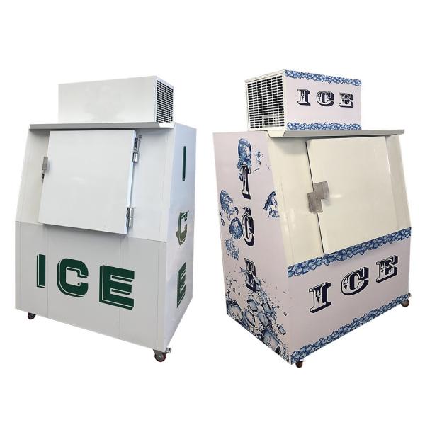 Commercial cube ice box freezer Ice merchandiser for outdoor