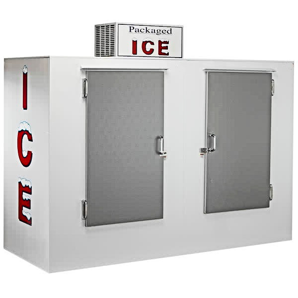 Indoor / Outdoor bagged ice merchandise/ice storage bin freezer