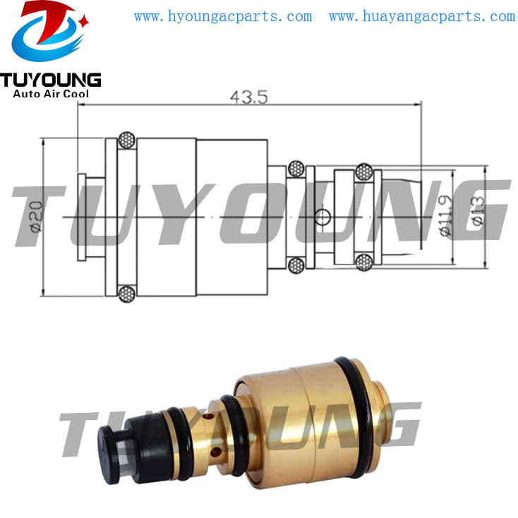 China factory produce auto ac control valves 447150-0590 fits AUDI A4 A6 A8