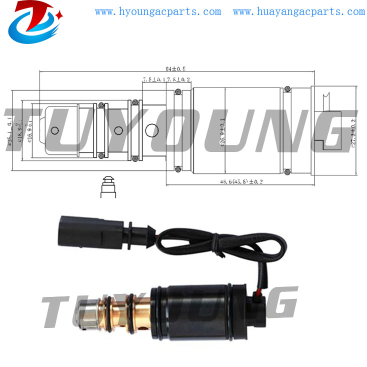 China factory produce auto ac control valves 447170-9080 fits AUDI A4 A6 A8