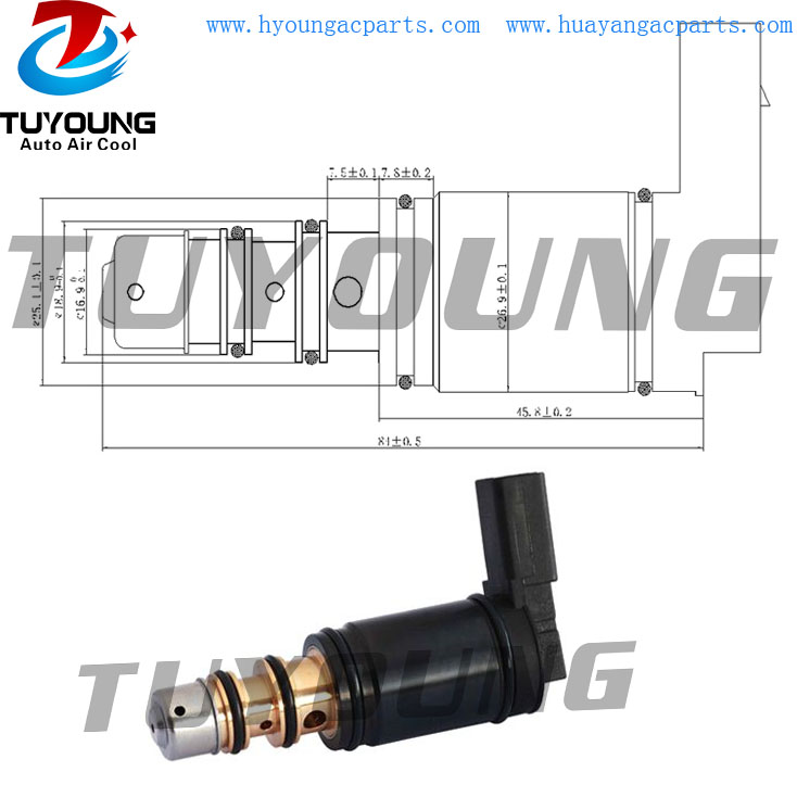 China factory produce auto ac control valves 447260-1310 fits AUDI A3