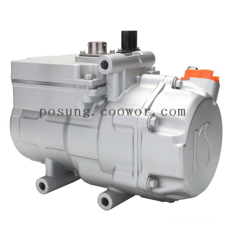 Posung 34cc 540v 800v DC electric R134a air conditioner AC A/C srcoll compressor for electric vehicle universal type automotive factory