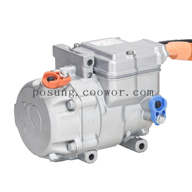 72v 24v 12v dc electric air conditioner ac compressor for ev car vehicle