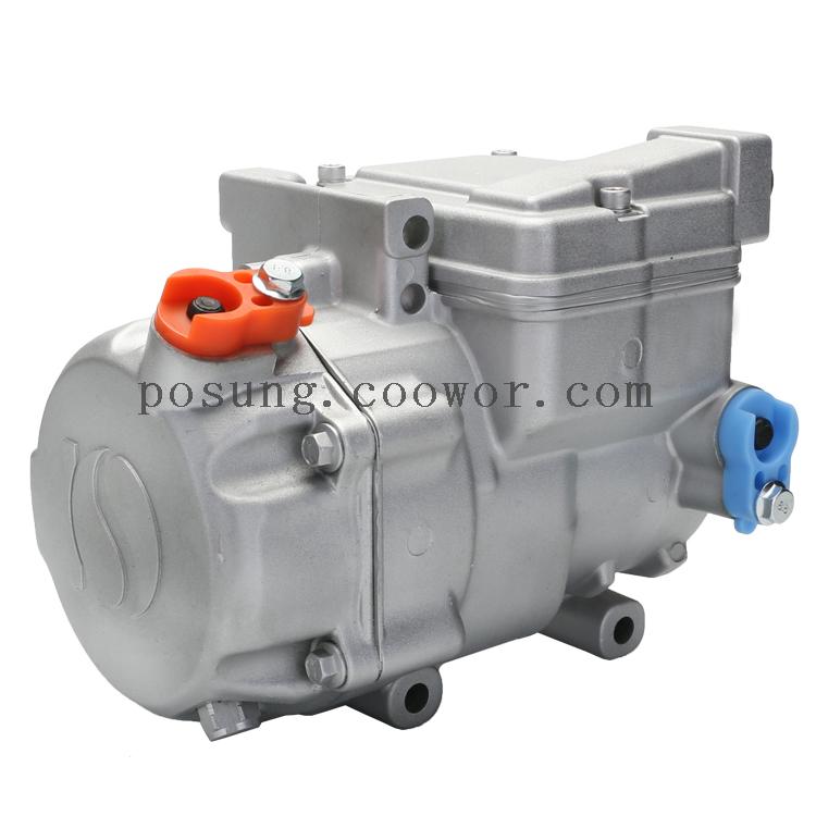 Hot selling high quality 12v 18 CC dc electric car AC compressor for light truck