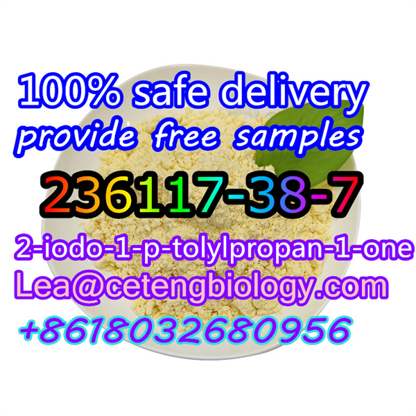 factory price CAS:236117-38-7 2-iodo-1-p-tolylpropan-1-one 100% safe delivery of special line transport