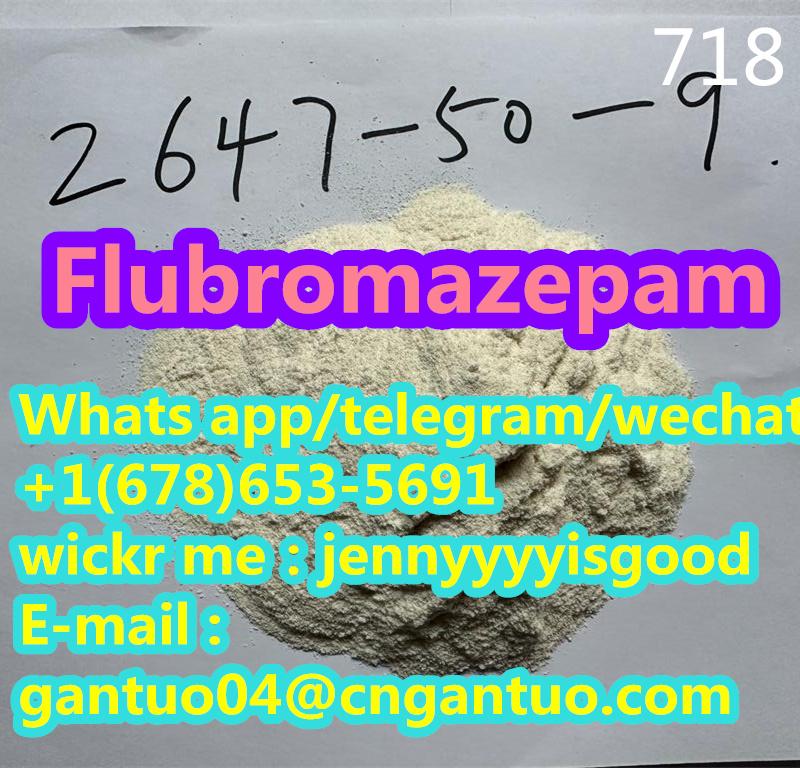 Hot sale Flubromazepam CAS 2647-50-9 good