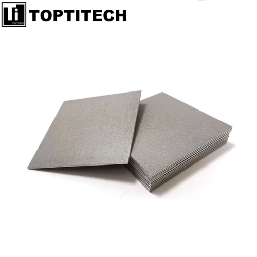 1.5mm thickness sintered porous titanium plate for filtration industry