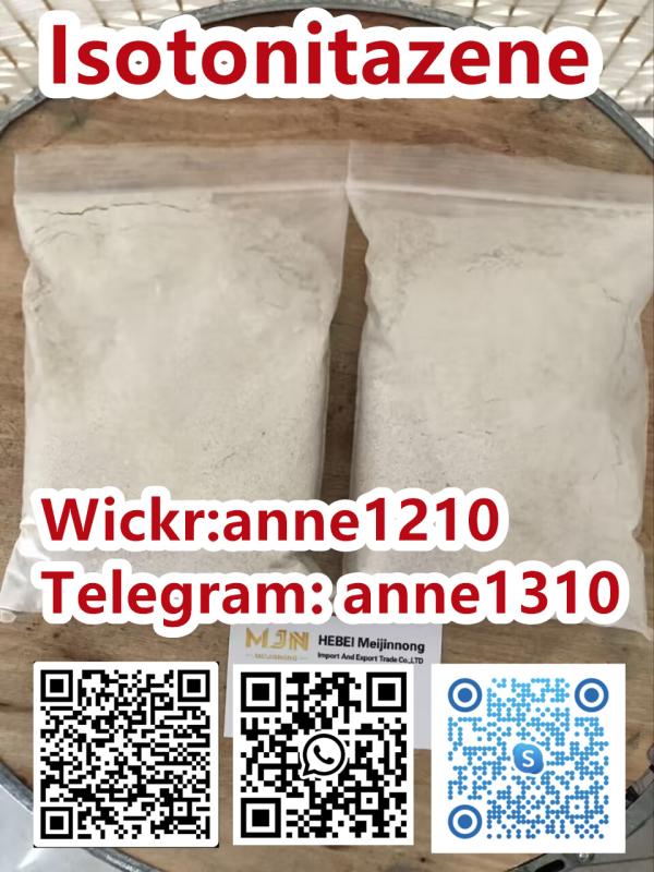 CAS 14188-81-9  Isotonitazene CAS 40054-69-1  Etizolam