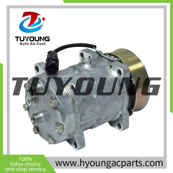 China supply auto air conditioning compressor 24V SD7H15 Sanden MODELS 6001-7000 6012, HY-AC2371