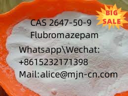nice quality <font color='red'>cas</font> <font color='red'>2647</font>-<font color='red'>50</font>-<font color='red'>9</font> <font color='red'>Flubromazepam</font> whatsapp:+86 15232171398