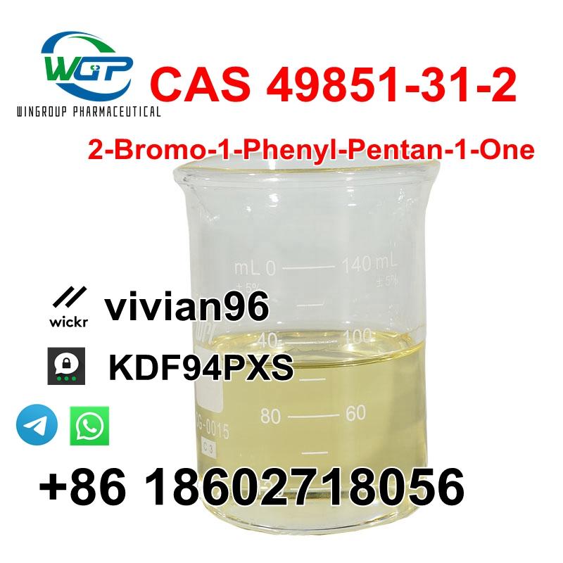 (wickr:vivian96) 99% Purity CAS 49851-31-2 2-Bromo-1-Phenyl-Pentan-1-One