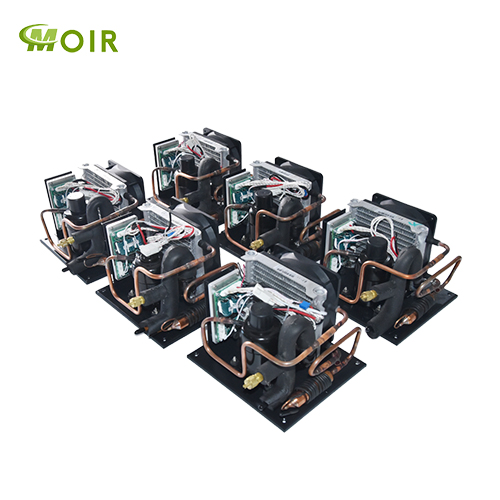 Miniature DC Compressor Cooling Direct Refrigerant Cooling Systems for Portable Air Conditioners