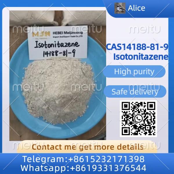 CAS 14188-81-9 Isotonitazene telegram:+86 15232171398	whatsapp:+86 19331376544