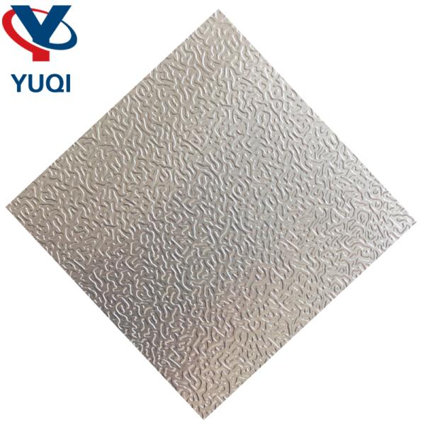 Mill Finish Aluminum Coil Orange Peel Patterned Anodized Stucco Embossed Aluminium Tread Plate for Freezers Interior