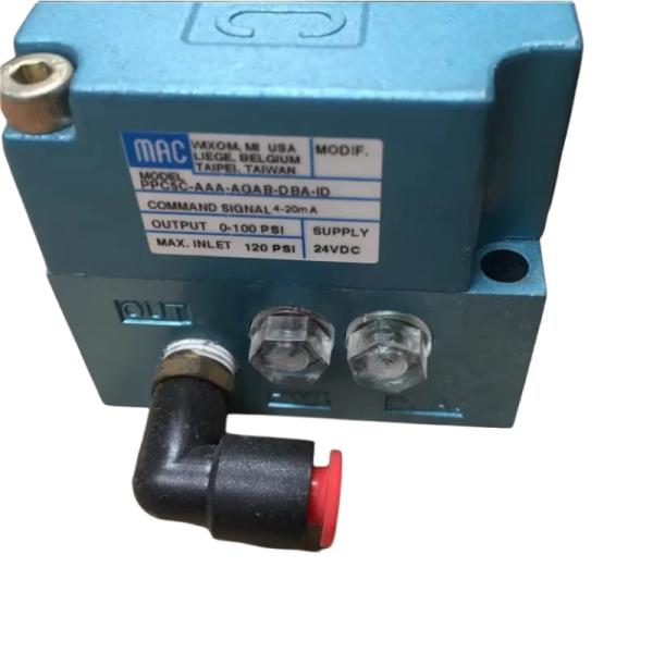 MAC PPC5B-AAA-AGAB-DBA-ID Control Valve