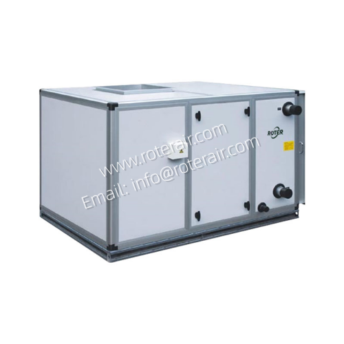 Hydronic (chilled water system) double wall hygenic air handler from ROTER factory