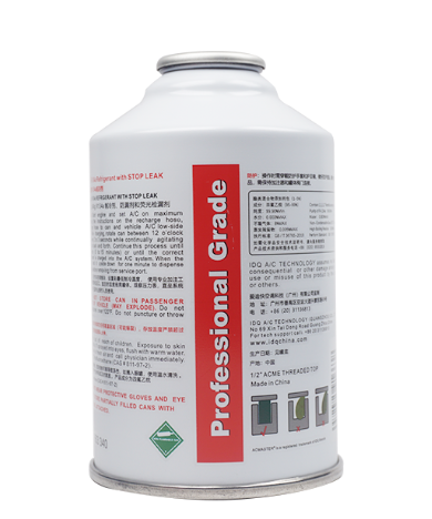 IDQ R-134a Refrigerant With Stop Leak 663340 12 oz. / 340g