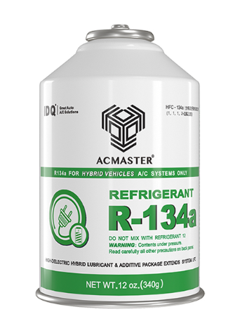 IDQ R-134a Refrigerant With Additive For HYBRID ELECTRIC VEHICLES 664340 12 oz. / 340g