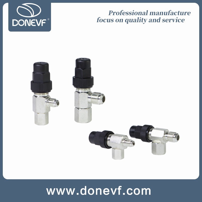 refrigeration oil circuit stop valve for oil separator