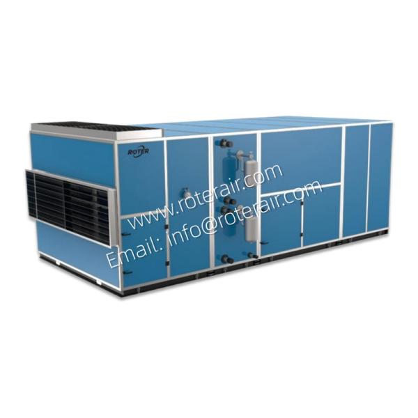 ROTER brand outdoor weatherproof double wall modular hygienic air handling unit AHU with HEPA filter