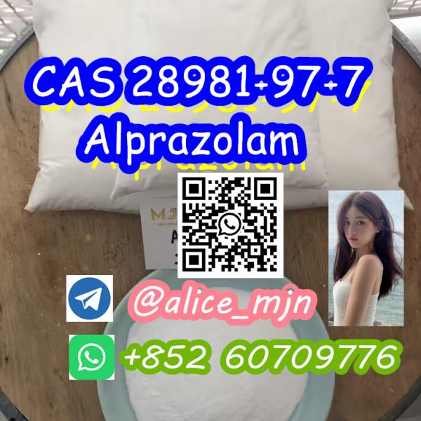 chinese manufacturer	CAS 28981-97-7 Alprazolam	Whatsapp:+852 60709776	telegram:+86 15232171398