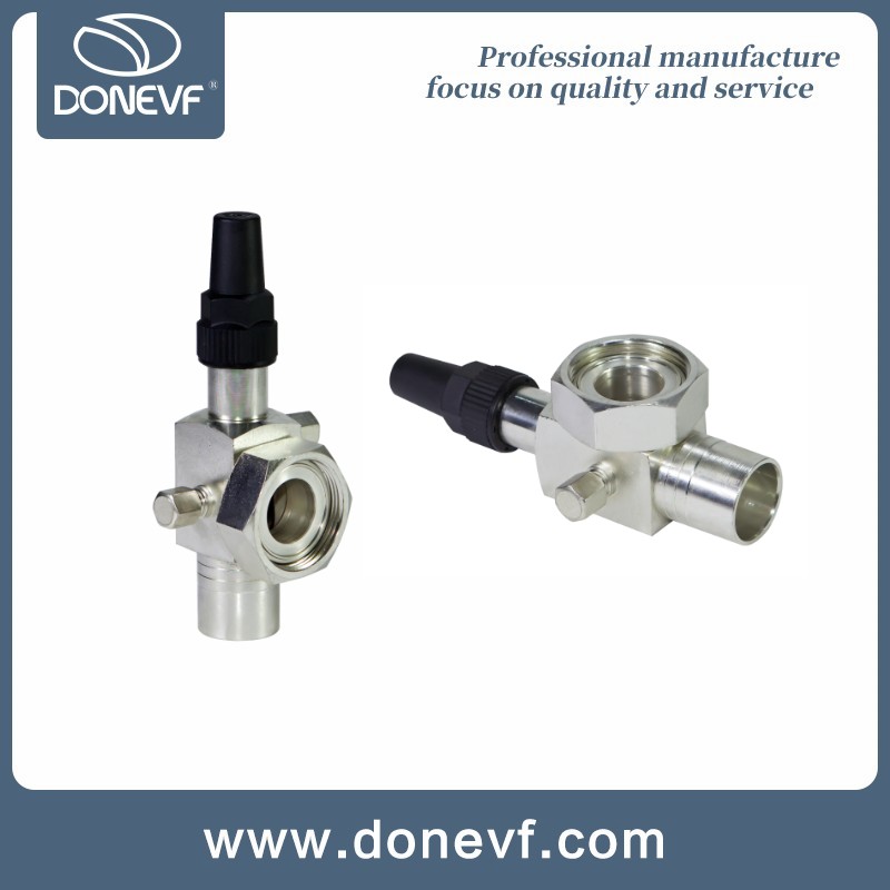 HVAC Parts Steel Connector Rotalock Valve for Refrigeration Liquid