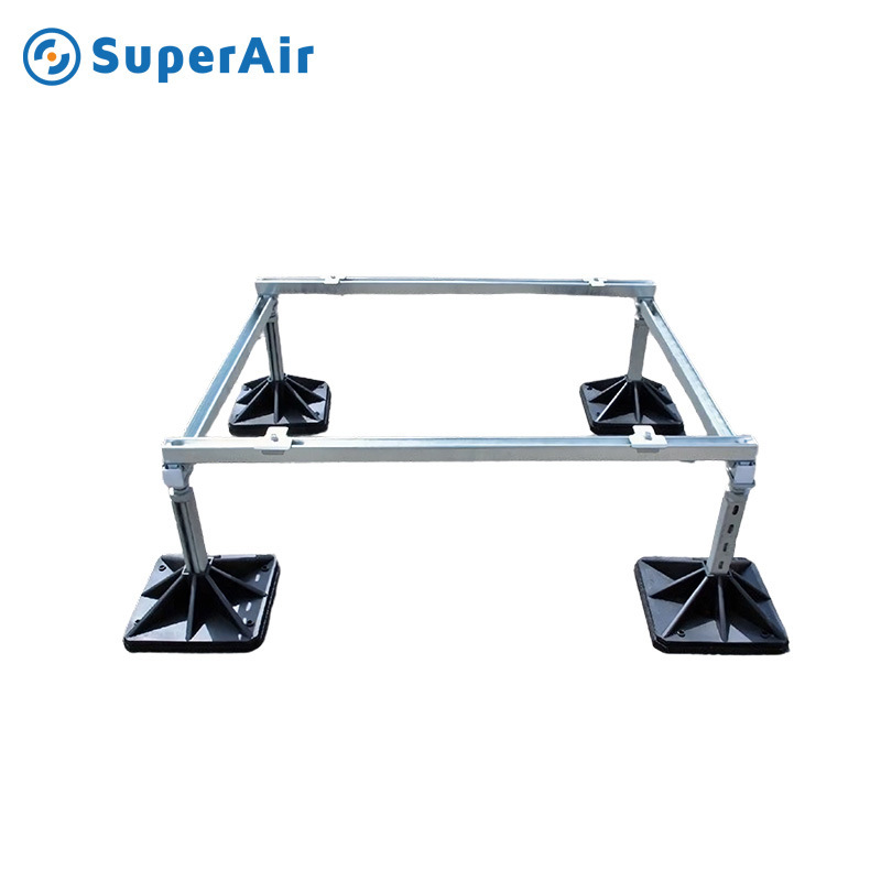 Air Conditioner Adjustable Framework Roofs Big Foot Support