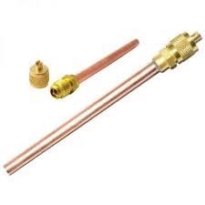 Good Quality Freezer Refrigeration Gas Copper Charging Access Valve