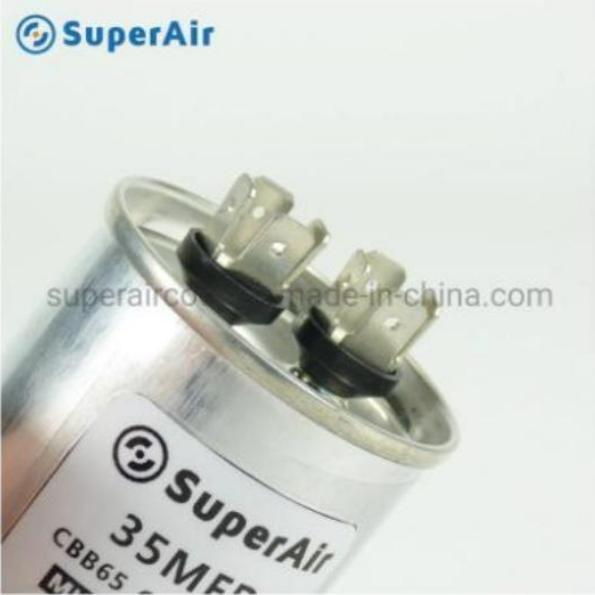 Fan Motor Capacitor Aluminum Capacitor Cbb65 AC