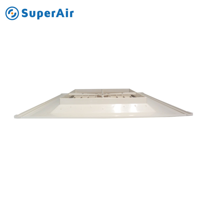 SuperAir Plastic <font color='red'>Square</font> Ceiling <font color='red'>Diffuser</font>, SD-PA