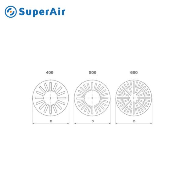 <font color='red'>HVAC</font> Ventilation High Quality Factory Price <font color='red'>Air</font> <font color='red'>Duct</font> Round Swirl Ceiling <font color='red'>Diffusers</font>