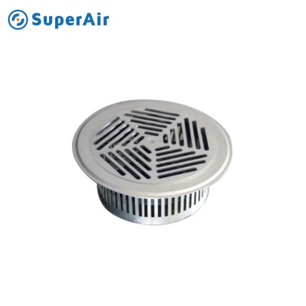 <font color='red'>HVAC</font> Ventilation High Quality Aluminium Circular Swirl Floor <font color='red'>Diffuser</font>