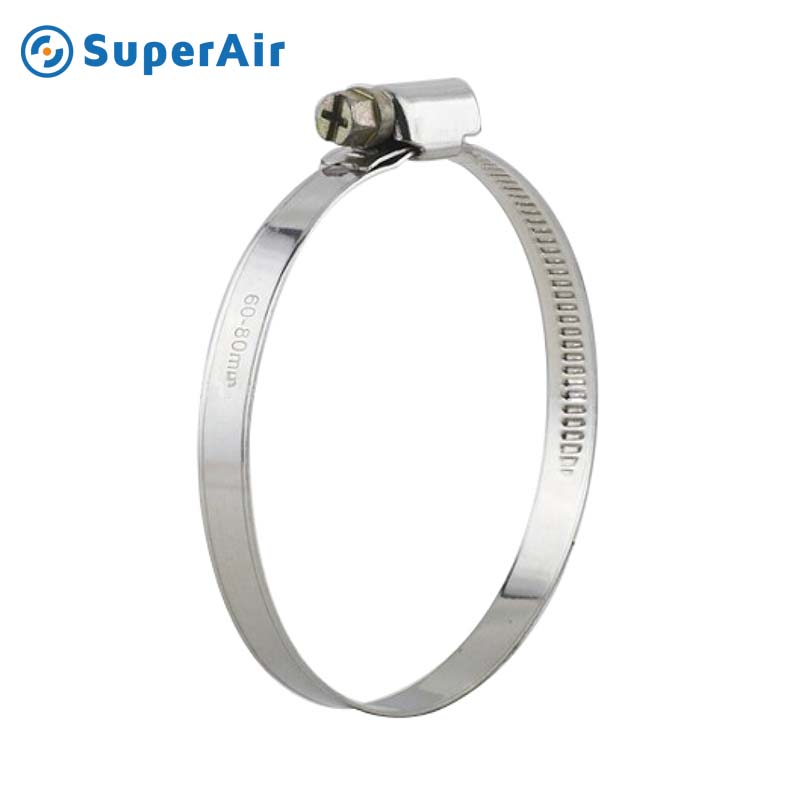 China Factory Best Selling <font color='red'>Stainless</font> <font color='red'>Steel</font> Duct Adjustable Hose <font color='red'>Clamps</font>