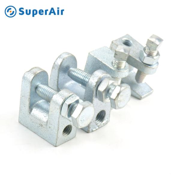 Fast Delivery Simple Structure Safety Metal Galvanized Steel Heavy Duty Lifting Strut Beam Clamp