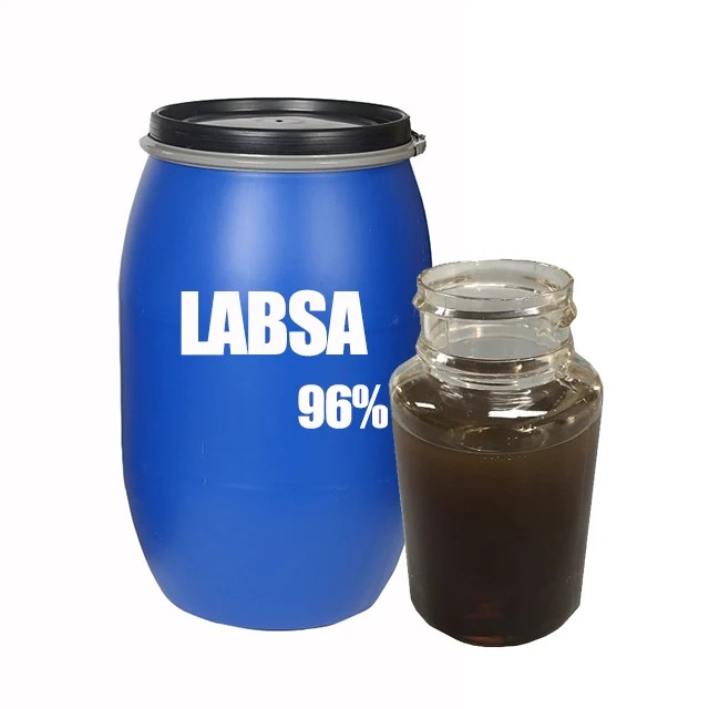 Factory Price LABSA 96% Linear alkylbenzene sulfonic acid for making Detergent LABSA 96%