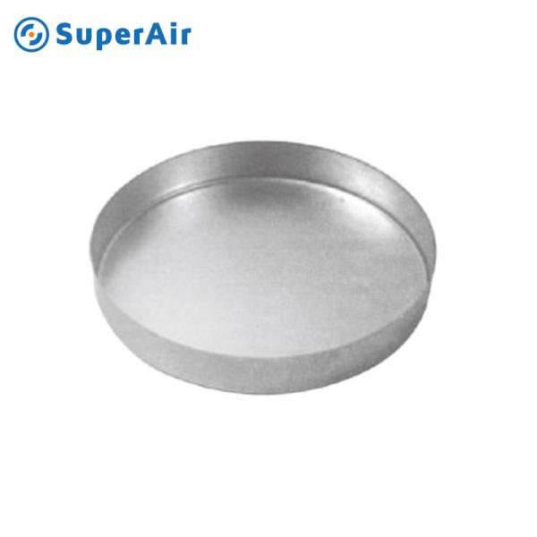 Bulk HVAC Galvanized Steel Spiral Duct Fitting End Cap